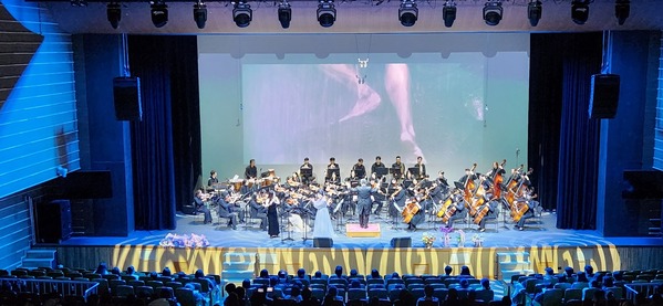 지난해 금산필하모닉오케스트라 정기연주회 공연 모습