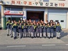 금산소방서, 부리면 의용소방대 주택화재 예방을 위한 자동확산소화기 보급 나서