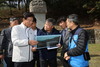 박범인 금산군수, 구 추부터널‧태조대왕태실‧월영산 출렁다리 등 현장행정