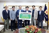 충남도의회, 7월 호우피해 이재민 위한 성금 1천만 원 전달