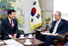 박범인 금산군수, 반기문재단 방문⋯금산인삼 세계화 촉진 협력 요청